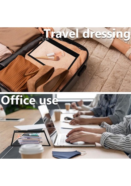 8 Şeffaf Fermuarlı Poşet Pvc Kozmetik Çantası Zarf Saklama Fermuarlı Poşet (Yurt Dışından) indirimleri