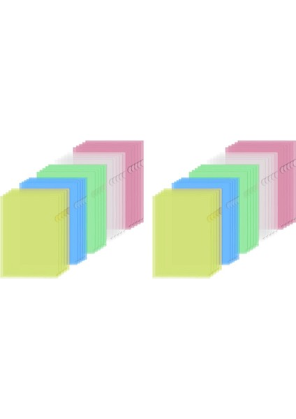 50 Adet Plastik Klasörler A4 Kollar Cüzdanlar Koruma Dosyaları Için (Yurt Dışından) modelleri