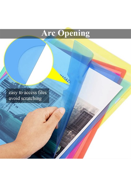 50 Adet Plastik Klasörler A4 Kollar Cüzdanlar Koruma Dosyaları Için (Yurt Dışından) fırsatları