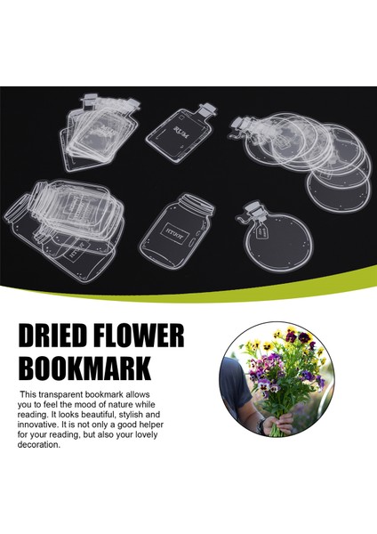 Kurutulmuş Çiçek Ayracı Şişesi, Şeffaf Kurutulmuş Çiçek Ayraçları, C (Yurt Dışından) indirimleri