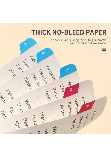 Yaşlılar Için Alfabetik Sekmeli Şifre Saklama Kitabı, B (Yurt Dışından) indirimleri