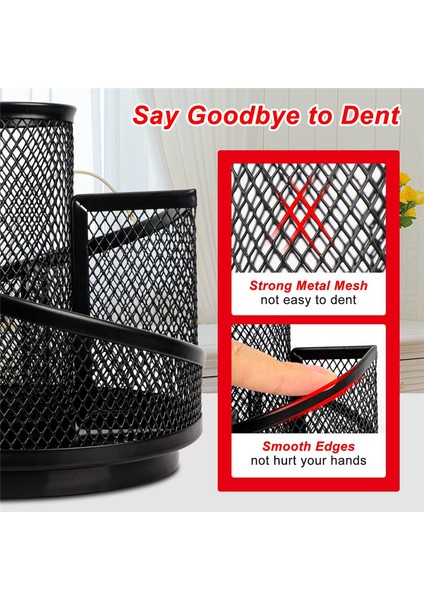 Masa Kalemliği, Fileli Masa Düzenleyici, 360 Derece, 5 Bölme (Yurt Dışından) indirimleri