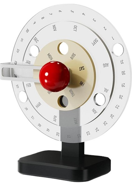 Takvim Akrilik Disk Dekor Masa Üstü Takvim Şeffaf (Yurt Dışından) fiyatları