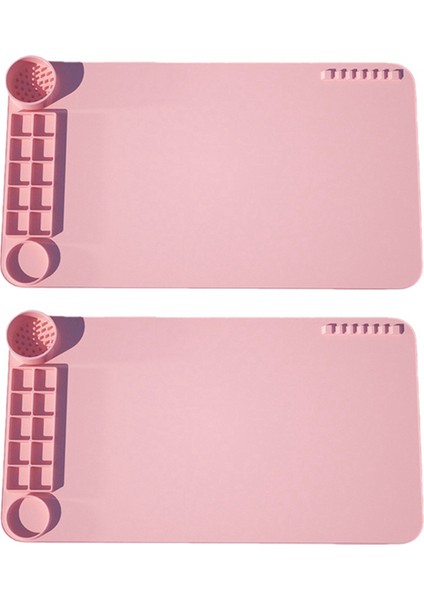 Adet Silikon Graffiti Boyama Pedi Boyama Kitabı El Sanatları Pedi (Pembe) (Yurt Dışından)