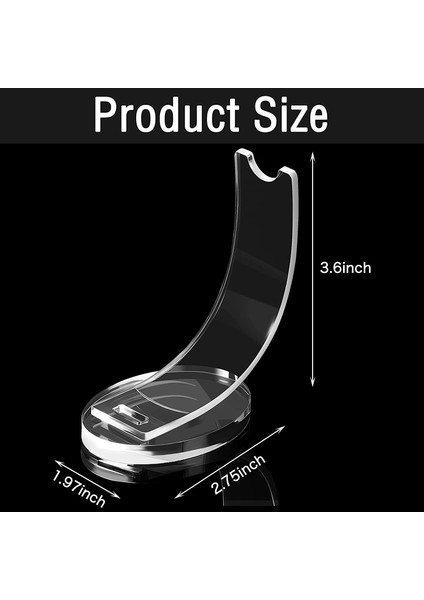 Ev Için 2 Adet Akrilik Kalemlik Sergileme Standı (Şeffaf) (Yurt Dışından) modelleri