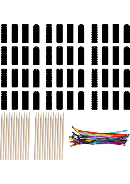 4 Stil Gökkuşağı Rengi Çizik Ayraç El Sanatları Kitleri (Yurt Dışından) modelleri