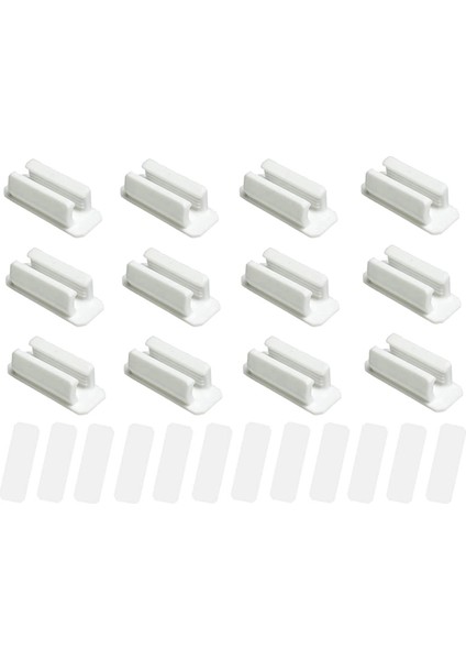 Kalem Tutucu Taşınabilir Kalem Tutucu Işaretleyici Tutucu Montaj Klipsi, Beyaz (Yurt Dışından)