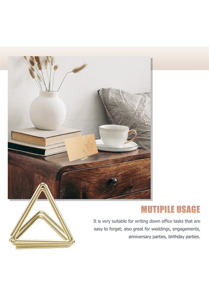 30 Adet Üçgen Şekilli Kart Tutucular Düğün Masa Numarası Tutucular (Yurt Dışından) fırsatları
