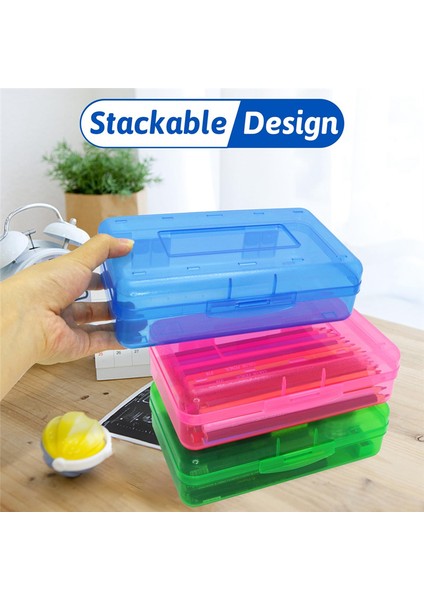 Adet Kalem Kutusu Çeşitli Renkler Kalem Kutusu Kapaklı Çıtçıtlı Kapatma (Yurt Dışından) indirimleri