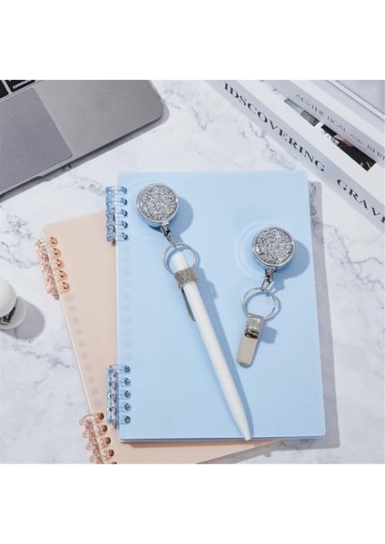 Geri Çekilebilir Kalem Tutucu 25.6 Inç Geri Çekilebilir Kalem Makarası Anahtarlık (Yurt Dışından) fırsatları