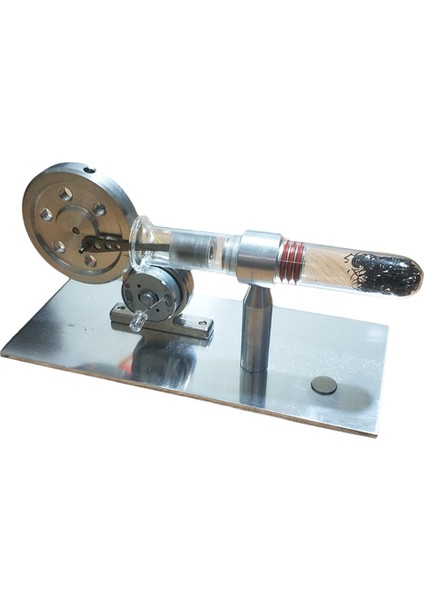 Stirling Motorunun Tek Silindirli Modeli Buhar Motoru Modeli (Yurt Dışından)