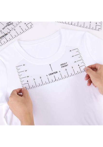 9 Adet Vinil Hizalama Için Tişört Cetvel Kılavuzu (Yurt Dışından) indirimleri