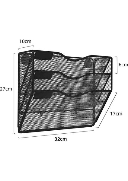 Manyetik Dosya Tutucu Delme Yok Montaj Yok Dergi Düzenleyici (Yurt Dışından) indirimleri
