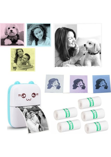 10 Adet Mini Termal Yazıcı Etiket Kağıdı (Yurt Dışından) fırsatları