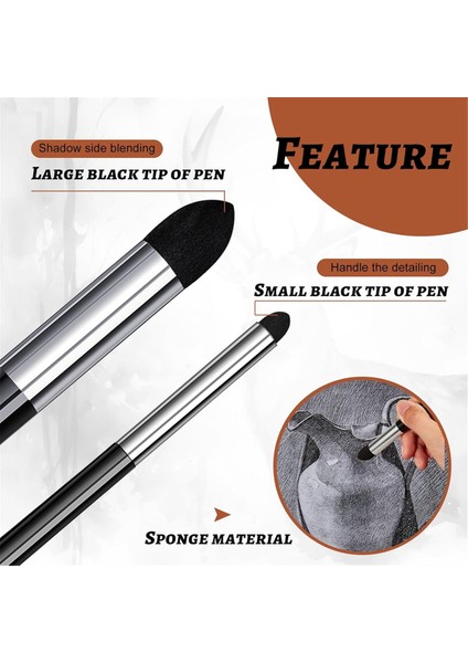 24 Adet Karıştırma Süngeri Kalem Eskiz Silme Tekrar Kullanılabilir Karıştırma Kütüğü (Yurt Dışından) indirimleri