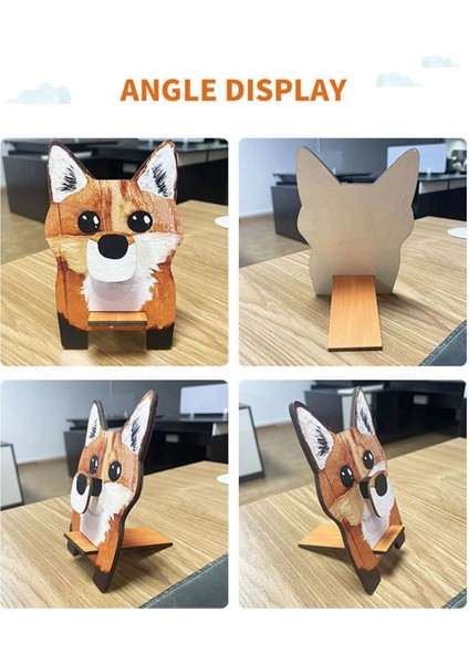 2 Adet Ahşap Puzzle Gözlük Tutucu Hayvan Güneş Gözlüğü Sergileme Standı, B (Yurt Dışından) modelleri