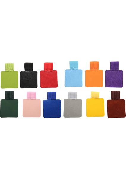 12 Adet Defter Kalem Askısı Seti, Kalemler Için Suni Deri Kalem Askısı (Yurt Dışından) indirimleri