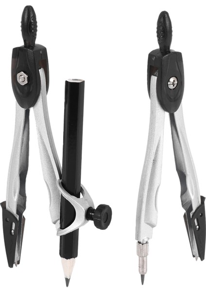 10 Parça Okul Açı Ölçer Seti Matematik ve Mühendislik Için Cetveller, Gri (Yurt Dışından)