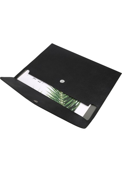 Pu Deri A4 Dosya Klasör Belge Tutucu Su Geçirmez (Siyah) (Yurt Dışından) modelleri