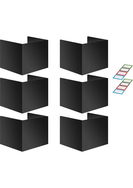 Öğrenci Sıra Ayırıcıları Su Geçirmez Plastik Öğrenme Kova Ayırıcıları (Yurt Dışından)