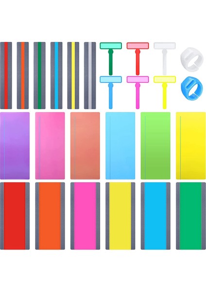 26 Parça Rehberli Okuma Şeritleri Disleksi Araçları Eğitim Malzemeleri (Yurt Dışından)