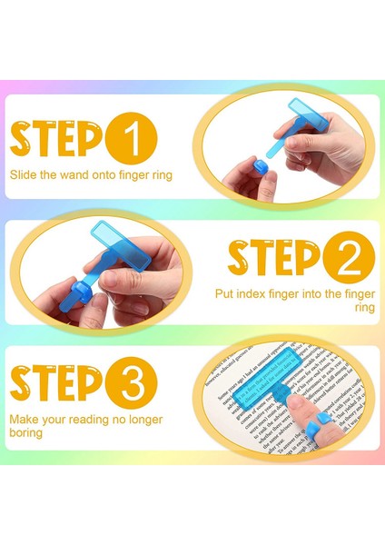 26 Parça Rehberli Okuma Şeritleri Disleksi Araçları Eğitim Malzemeleri (Yurt Dışından) modelleri