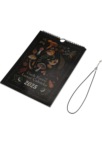 Karanlık Orman Ay Takvimi 2025 Resimli Duvar Sarkıtı (Yurt Dışından) modelleri