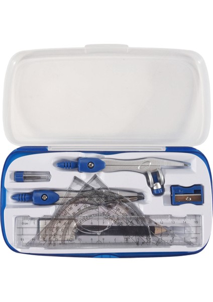 10 Parça Matematik Geometri Seti Öğrenci Çizim Malzemeleri (Yurt Dışından)