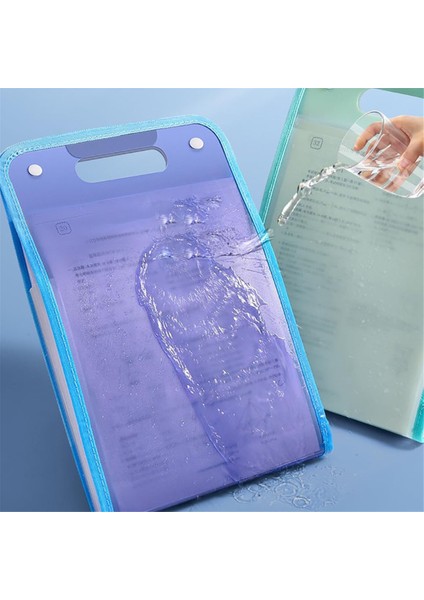 4 Adet Genişletilmiş Su Geçirmez Klasör, Dikey Dosya Yöneticisi C (Yurt Dışından) fırsatları