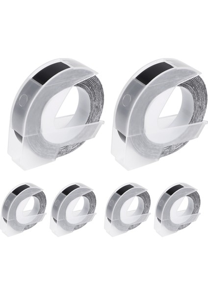 Dymo Kabartma Etiket Bandı ile Uyumlu 6 Adet Etiket Bandı (Yurt Dışından) modelleri