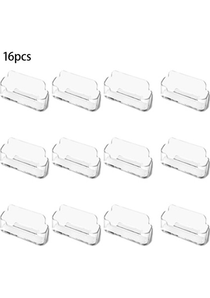 16 Adet Şeffaf Kartvizit Kutusu Masaüstü Kartvizitlik (Yurt Dışından) fiyatları