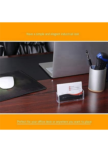 16 Adet Şeffaf Kartvizit Kutusu Masaüstü Kartvizitlik (Yurt Dışından) fırsatları