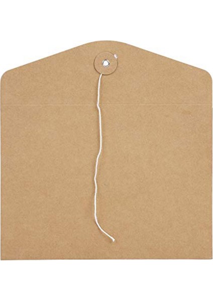 10 Adet Kraft Ipli Zarf Dosya Klasörleri Belge Düzenleyici Kahverengi (Yurt Dışından) fırsatları