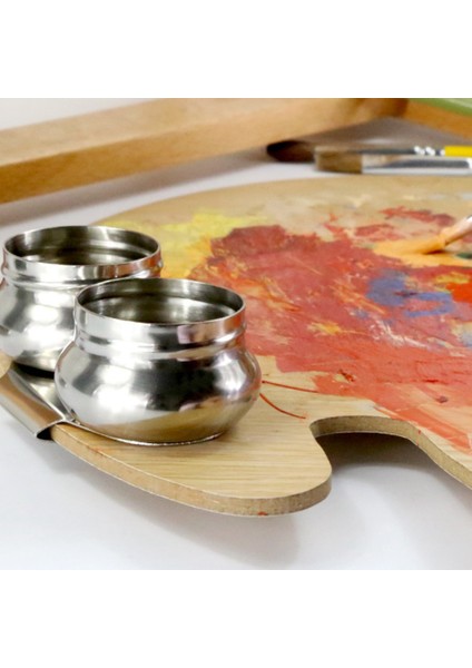 Palet Bardakları, 2 Paket Boya Kabı Kap Kapaklı ve Klipsli Bardak (Yurt Dışından) fiyatları