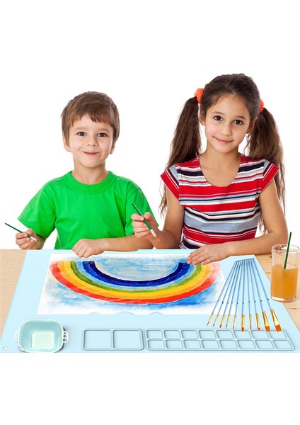 Silikon Boyama Matı Silikon Palet Paleti Boyama Grafiti Matı (Yurt Dışından) modelleri