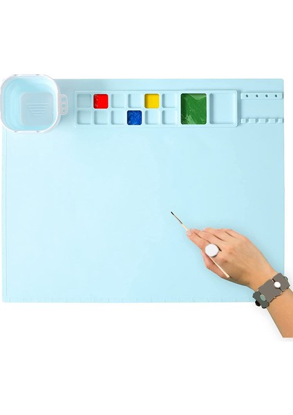 Silikon Boyama Matı Silikon Palet Paleti Boyama Grafiti Matı (Yurt Dışından) indirimleri