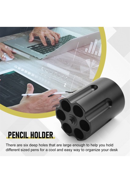 6 Yuvalı Silindir Tasarımlı Revolver Kalemlik Ağır Hizmet Tipi Kaymaz (Yurt Dışından) indirimleri