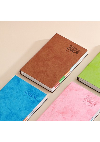 2024 A5 Haftalık Görüntüleme Günlüğü Yeşil Için Tam Yıllık Planlayıcı (Yurt Dışından) fiyatları