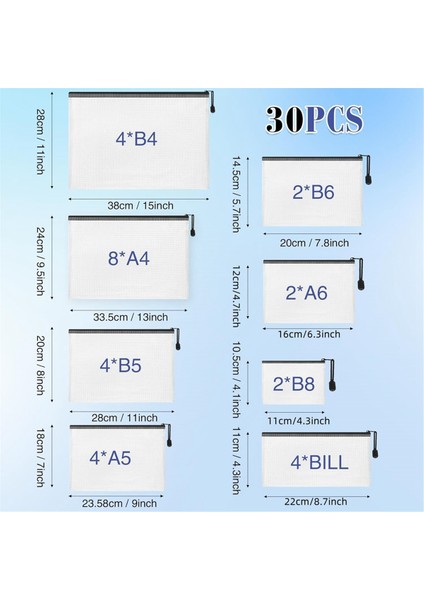 File Fermuarlı Kese Su Geçirmez Yarı Saydam Fermuarlı Oyuncak Saklama Torbaları (Yurt Dışından) fiyatları