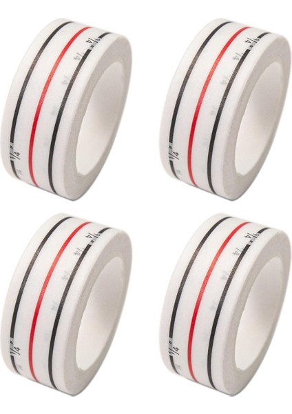 4 Adet Dikiş Kılavuzu Talimat Aracı Dikiş Basting Bandı (Yurt Dışından)