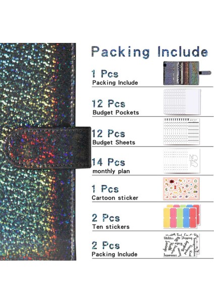 A6 Bütçe Planlayıcı Klasör Fermuarlı Zarflar Nakit Zarflar B (Yurt Dışından) indirimleri