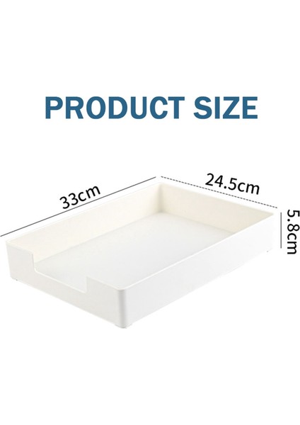 4 Adet Yığılabilir Mektup Tepsisi Kağıt Düzenleyici (Yurt Dışından) fiyatları