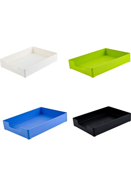4 Adet Yığılabilir Mektup Tepsisi Kağıt Düzenleyici (Yurt Dışından) modelleri