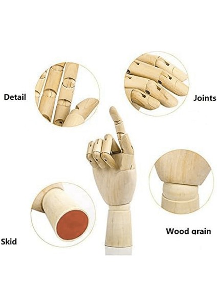 Ahşap Sanatçı Çizim Mankeni Eklemli Manken (Yurt Dışından) modelleri