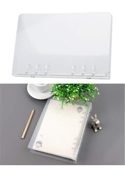 6-Halkalı Plastik Dosya Klasörü, Mektup Boyutunda Ofis Malzemeleri Için A5 (Yurt Dışından) modelleri