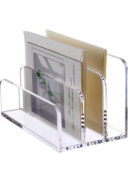 3 Bölmeli Posta Düzenleyici Masa Için Mektup Tutucu (Yurt Dışından)