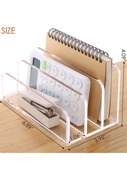 3 Bölmeli Posta Düzenleyici Masa Için Mektup Tutucu (Yurt Dışından) fiyatları