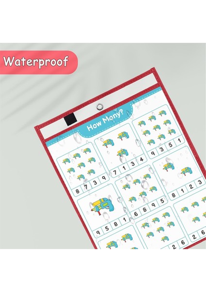 Kuru Silinebilir Cep Kovanları, Plastik Dosya Kovanları Sayfa Koruyucuları, 15 Adet (Yurt Dışından) indirimleri