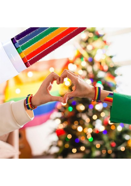 4 Adet Gökkuşağı Yüz Vücut Boyası-Gay Pride Günü Bayrağı Yüz Boyası (Yurt Dışından) fiyatları