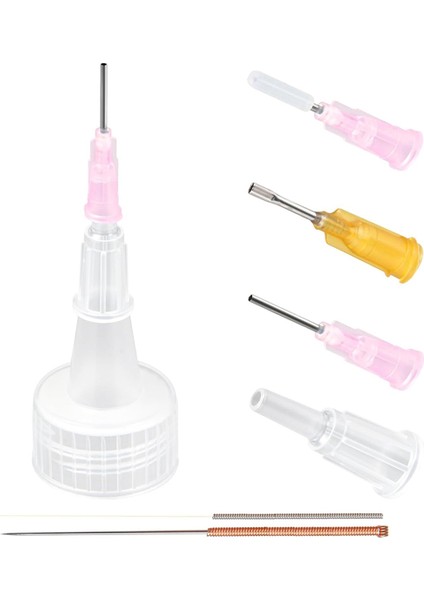 2 Onsluk Akrilik Boya Şişeleri Için 12'li Paket Hassas Aplikatör Kapakları (Yurt Dışından)